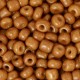 Glasperlen rocailles 6/0 (4mm) Sugar almond brown